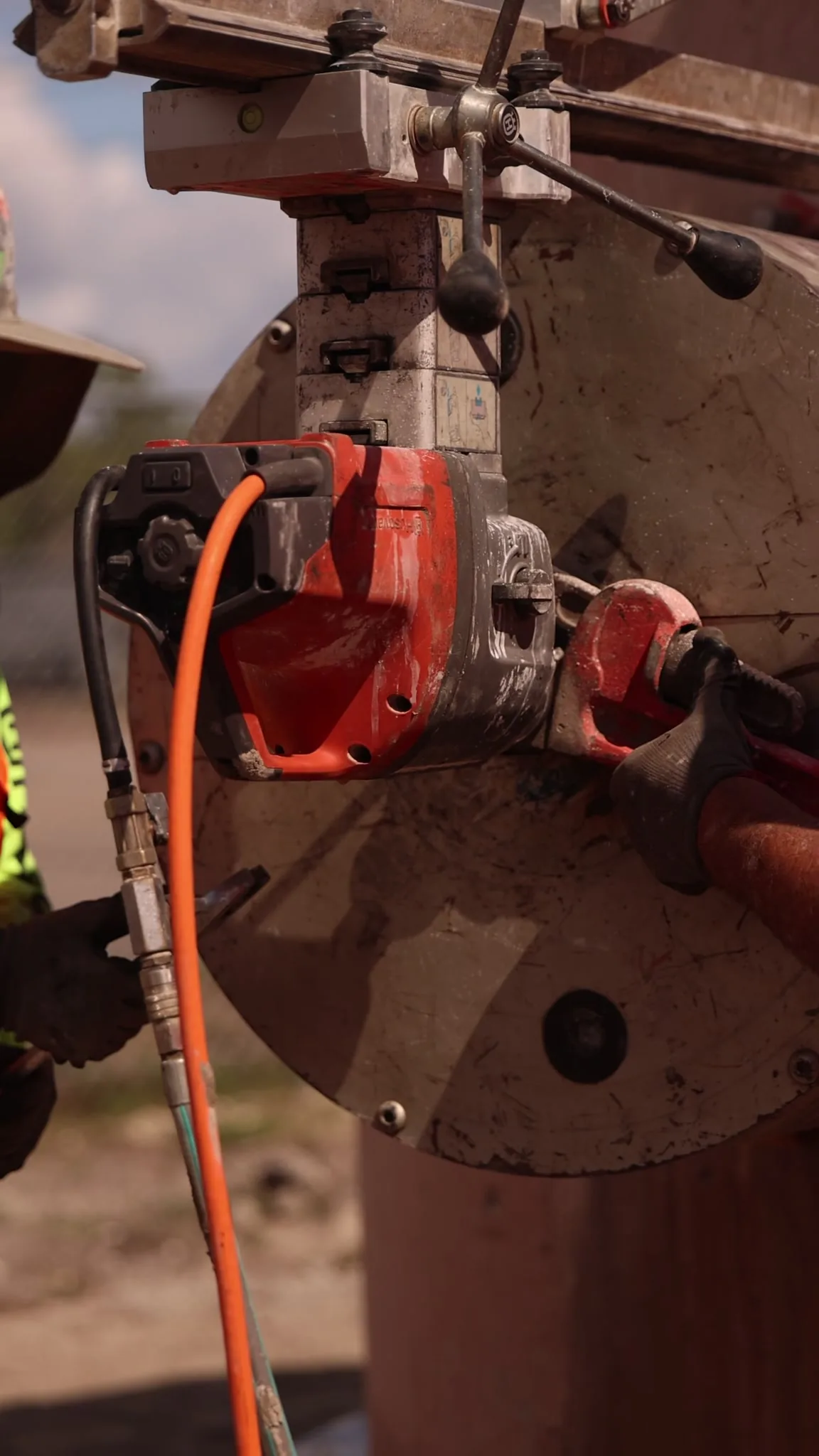 Field/core Rig — concrete cutting by Cougar Companies in Southwest Florida