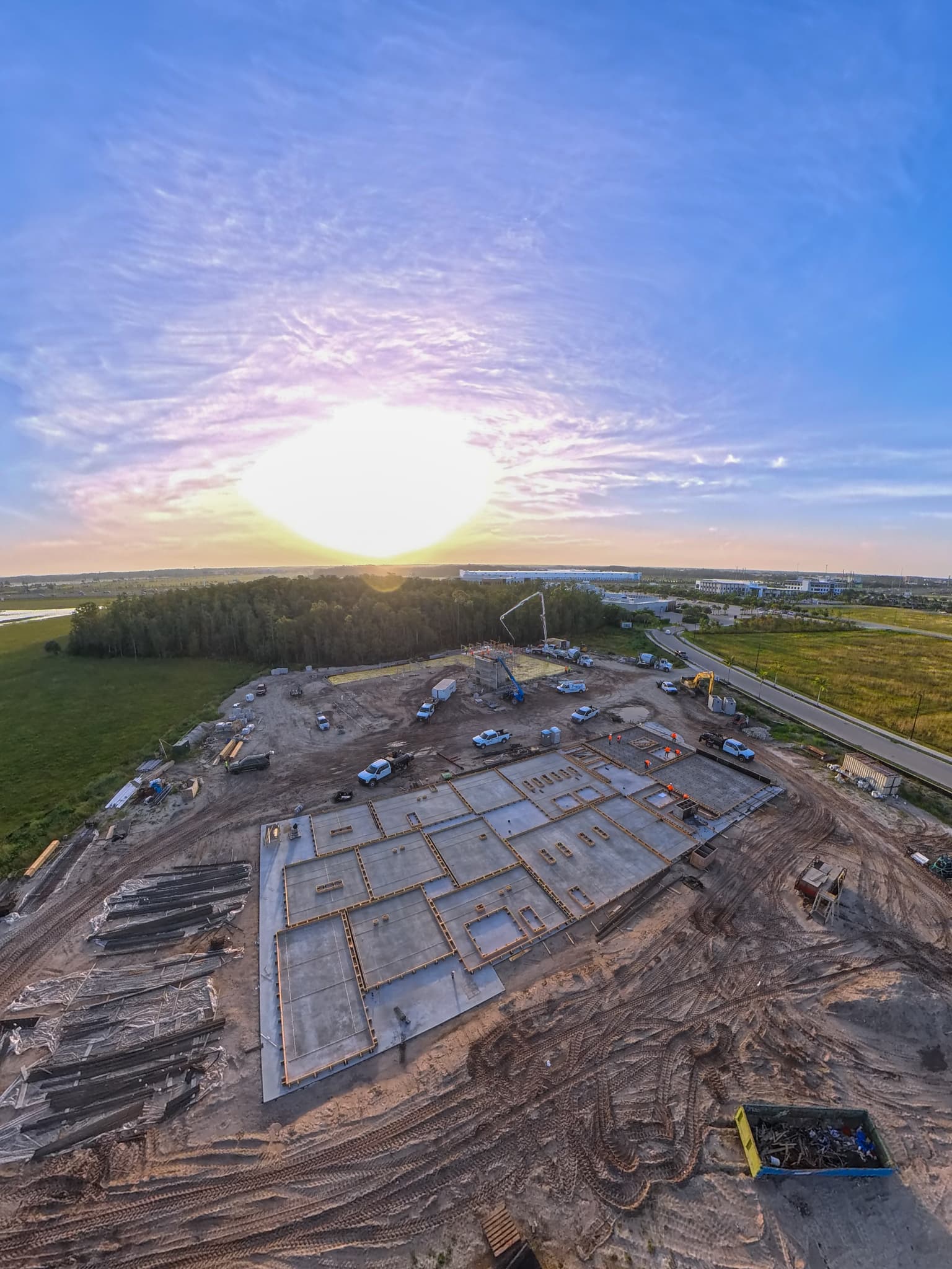 First Permanent Building Slab Poured at Palms Manor in Fort Myers - Palms Manor, photo 2