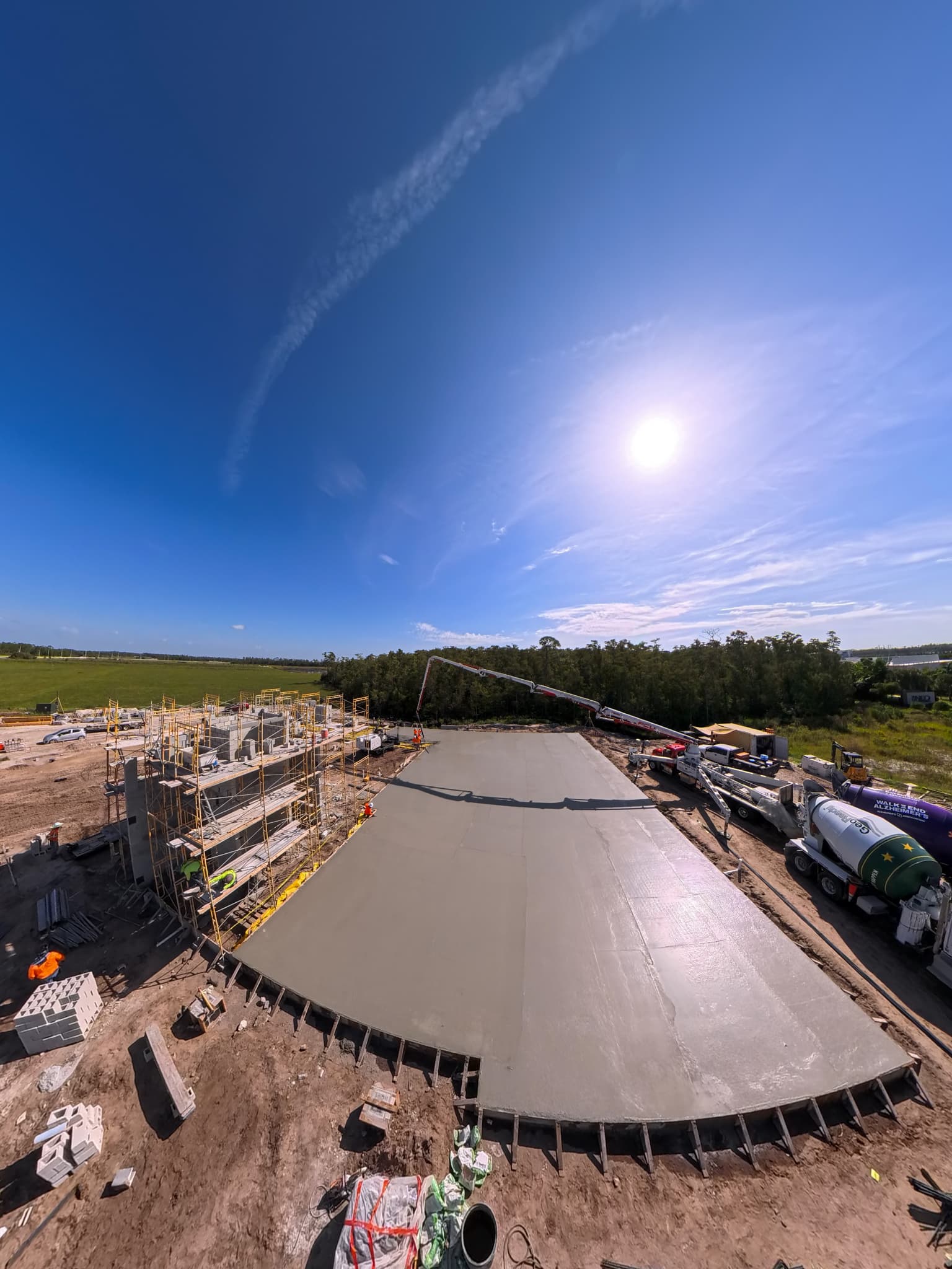 First Permanent Building Slab Poured at Palms Manor in Fort Myers - Palms Manor, photo 8