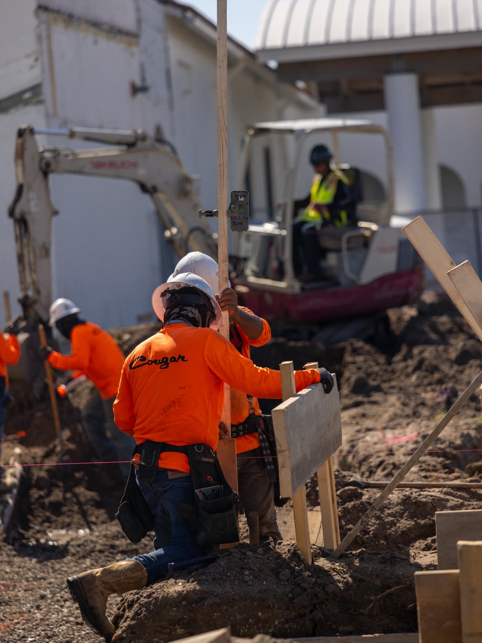 Boca Grande Theatre Project: Foundation Work Underway in Boca Grande, Florida - Boca Grande Theatre, photo 4