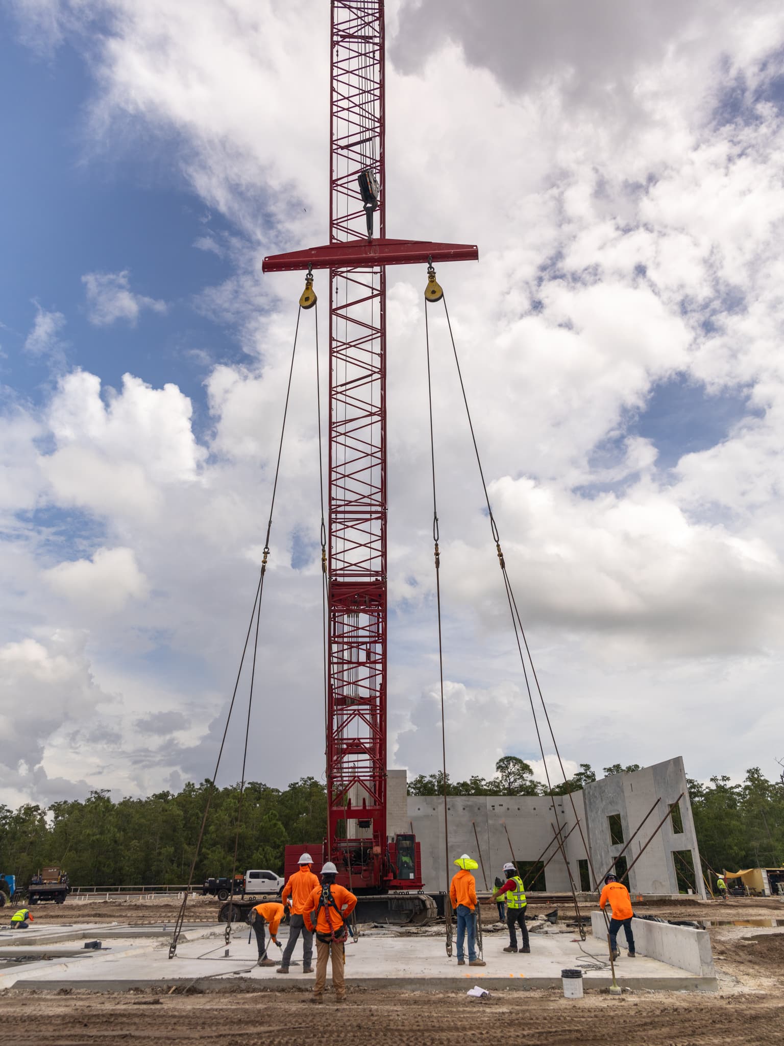 Tilt-Wall Construction Progress at Two Guys Hospitality in Fort Myers - Palms Manor, photo 3