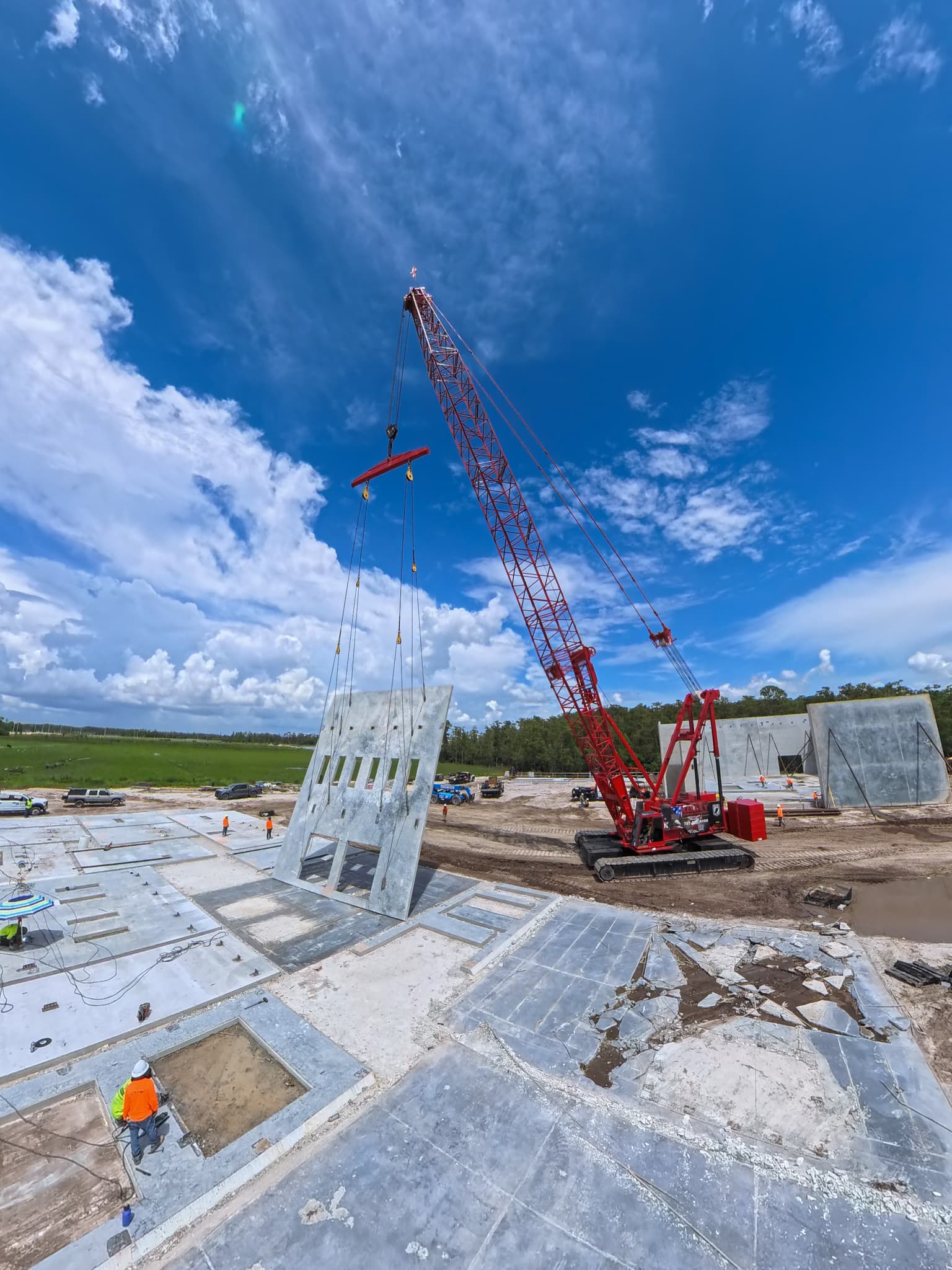 Tilt-Wall Construction Progress at Two Guys Hospitality in Fort Myers - Palms Manor, photo 5