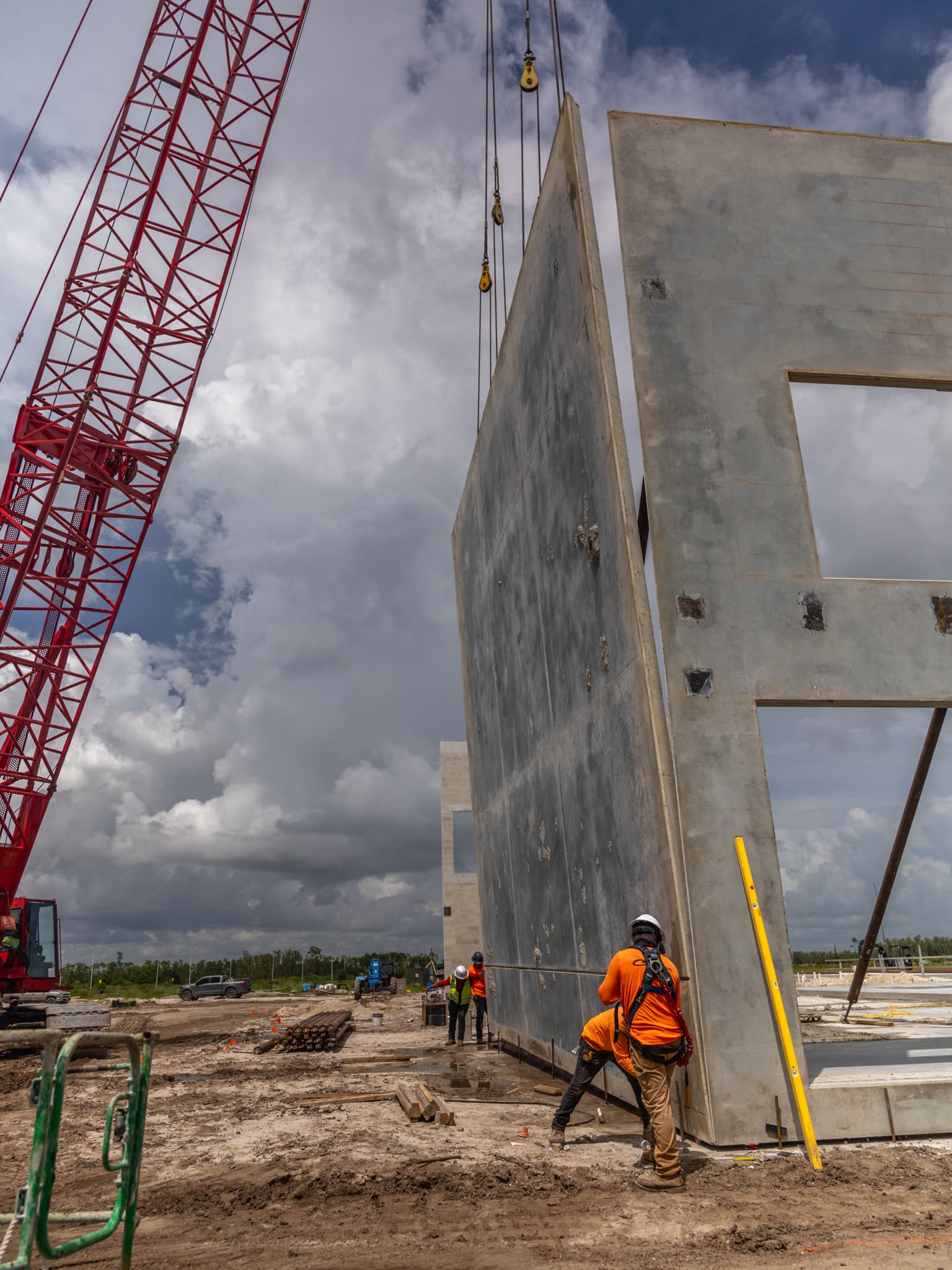 Tilt-Wall Construction Progress at Two Guys Hospitality in Fort Myers - Palms Manor, photo 8