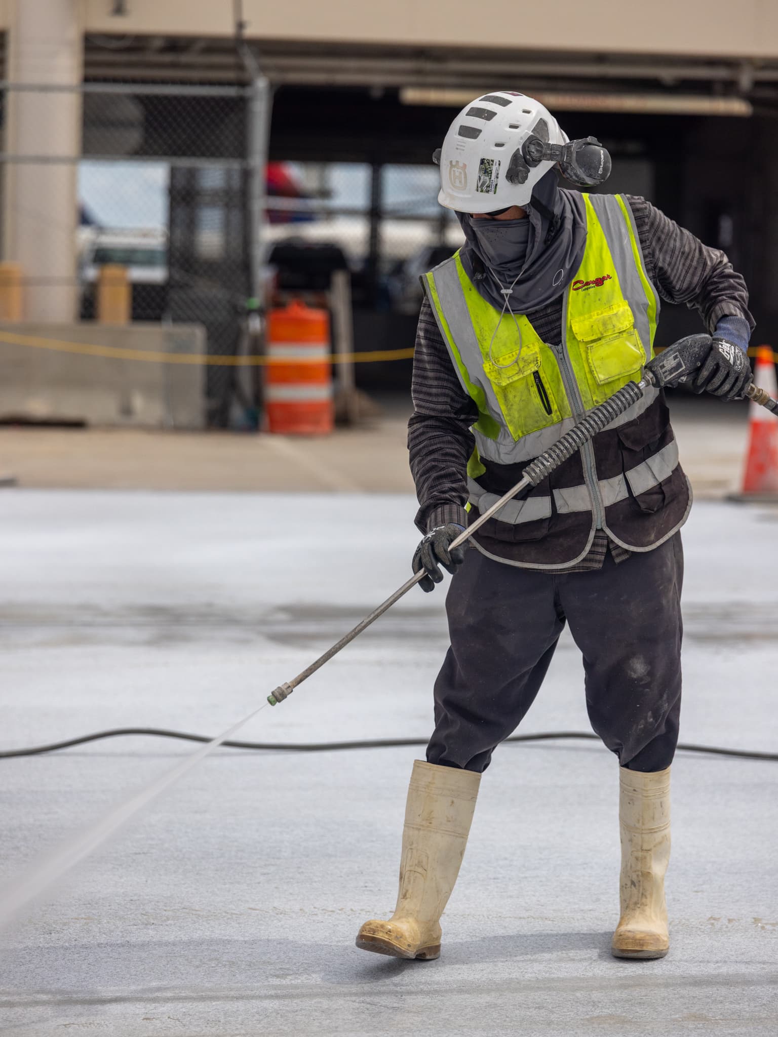 Concrete Cutting at RSW Airport Expansion in Fort Myers, Florida - Fort Myers International Airport, photo 5